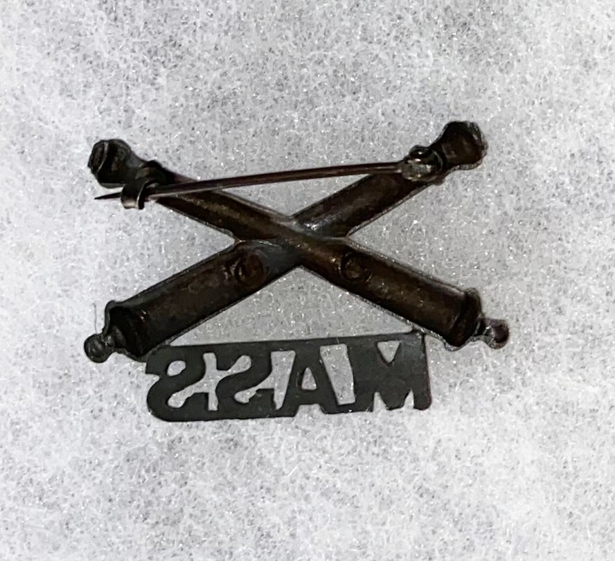 Pre-WWI Massachusetts Coast Artillery Collar Device