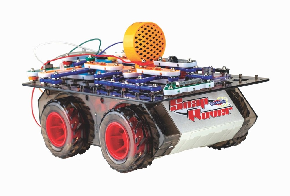SNAP CIRCUITS SCJ404 SNAP ROVER CODING ROBOTIC CAR - LEARN CODING HAVE STEM FUN