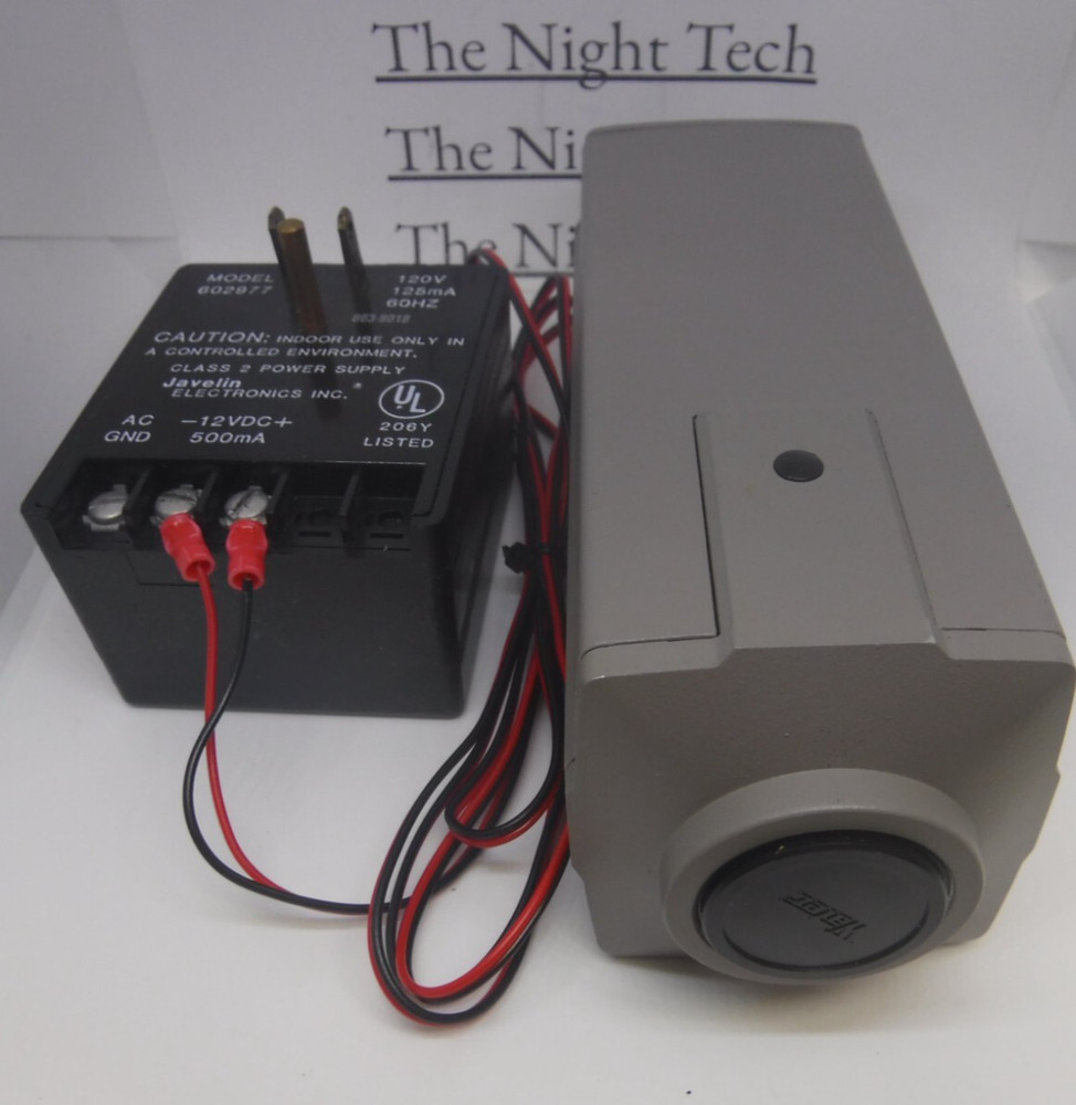 COHU High Performance CCD Camera 4915-2000 w/ Power Supply