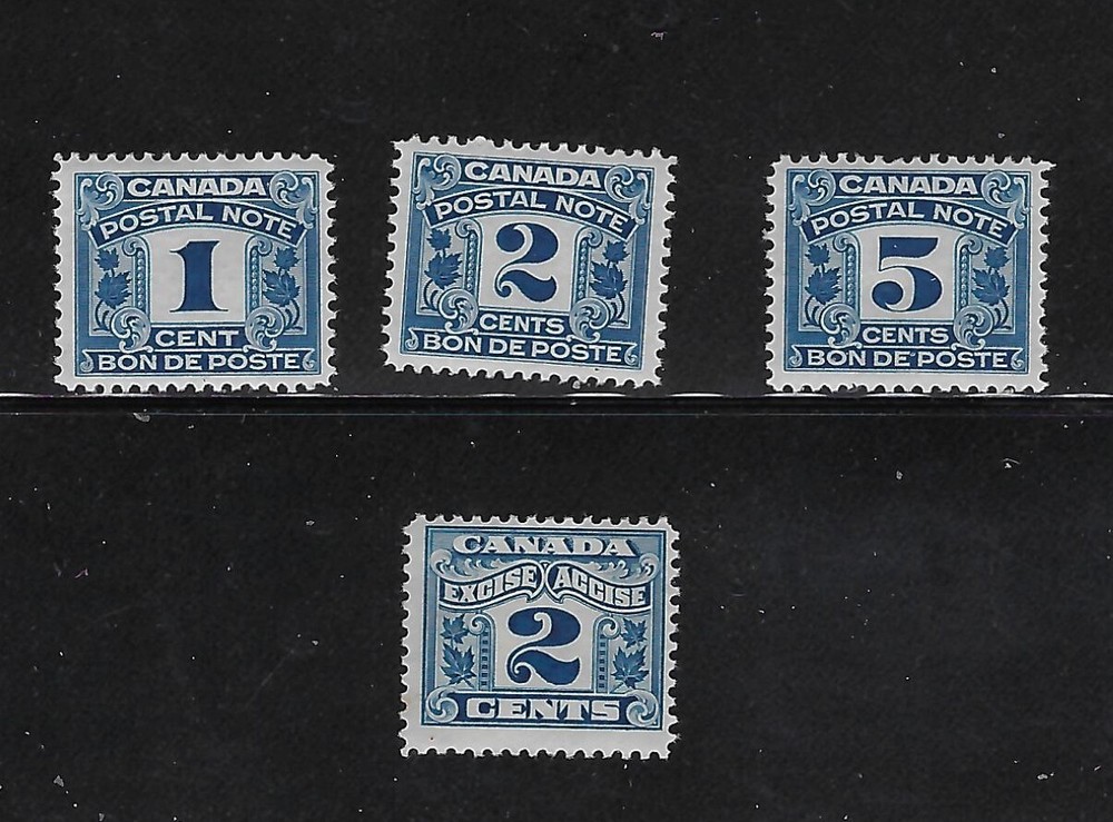 CANADA POSTAL NOTES (SEE SCAN)