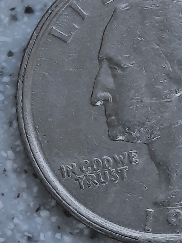 Lot of (7) Washington Quarter Errors