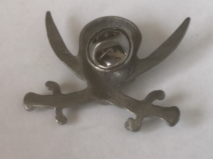 Skull pin badge#2