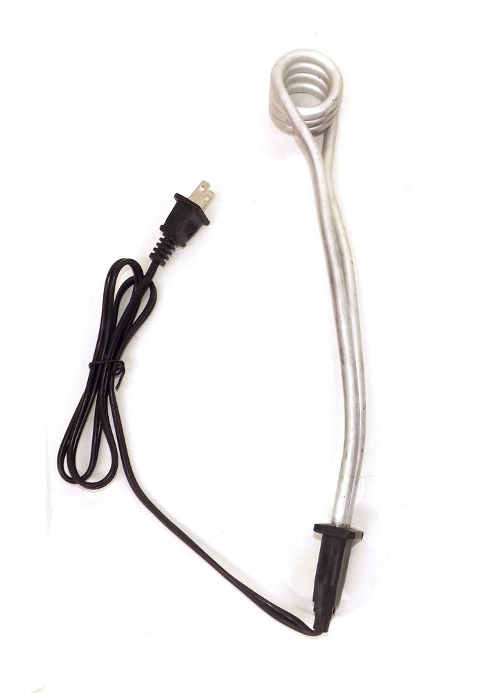 2 - 1000W Immersion Water Heater Portable Electric Submersible 13.5 Inch Boiler