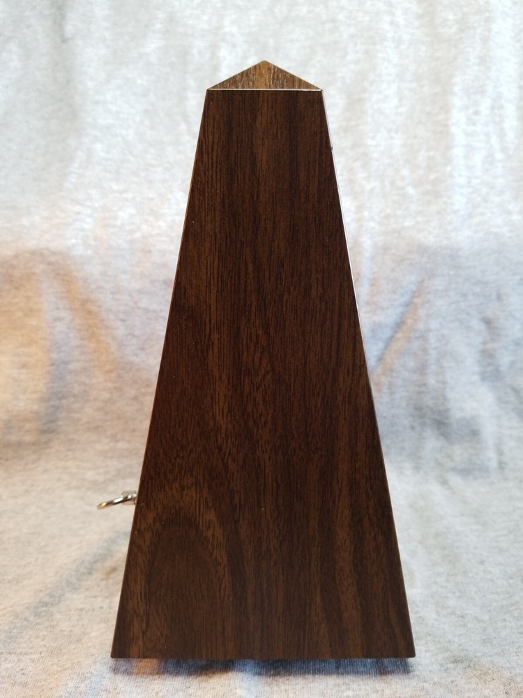 WITTNER Metronome Plastic Walnut Grain Without Bell Made In West Germany