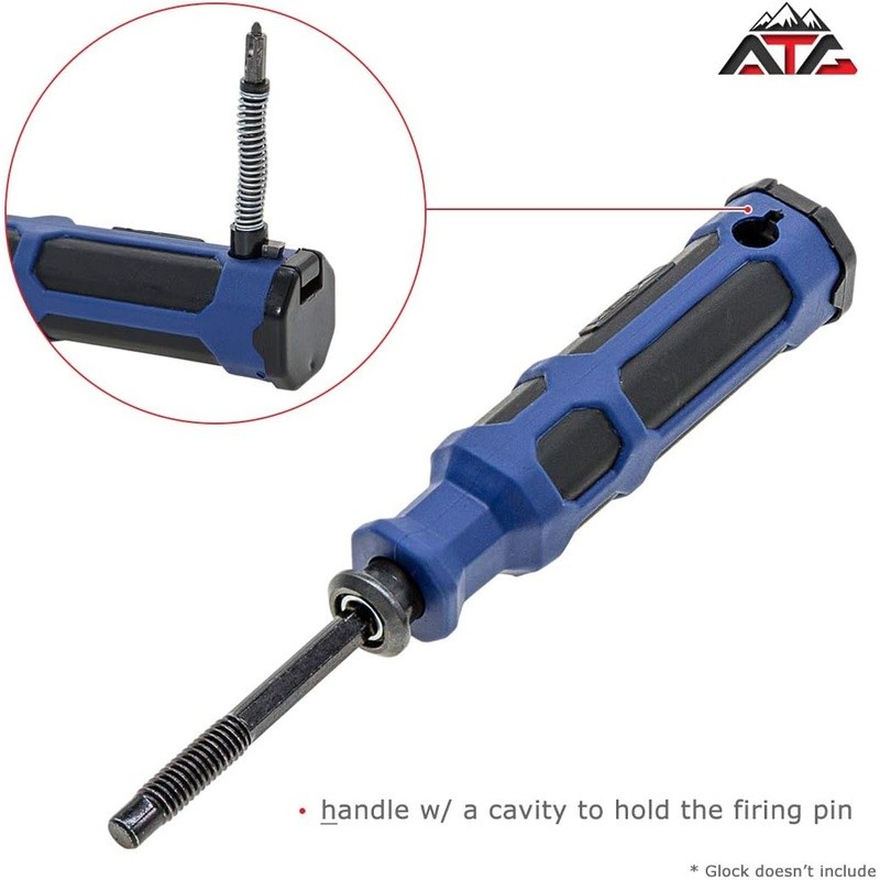 Glock Compatible Front Sight Tool W/ Disassembly Punch & Screwdriver Bits New