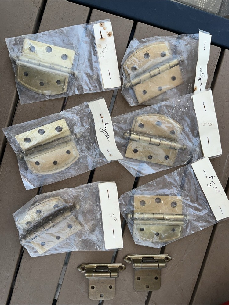 Vintage 3" Hinge Lot NIP