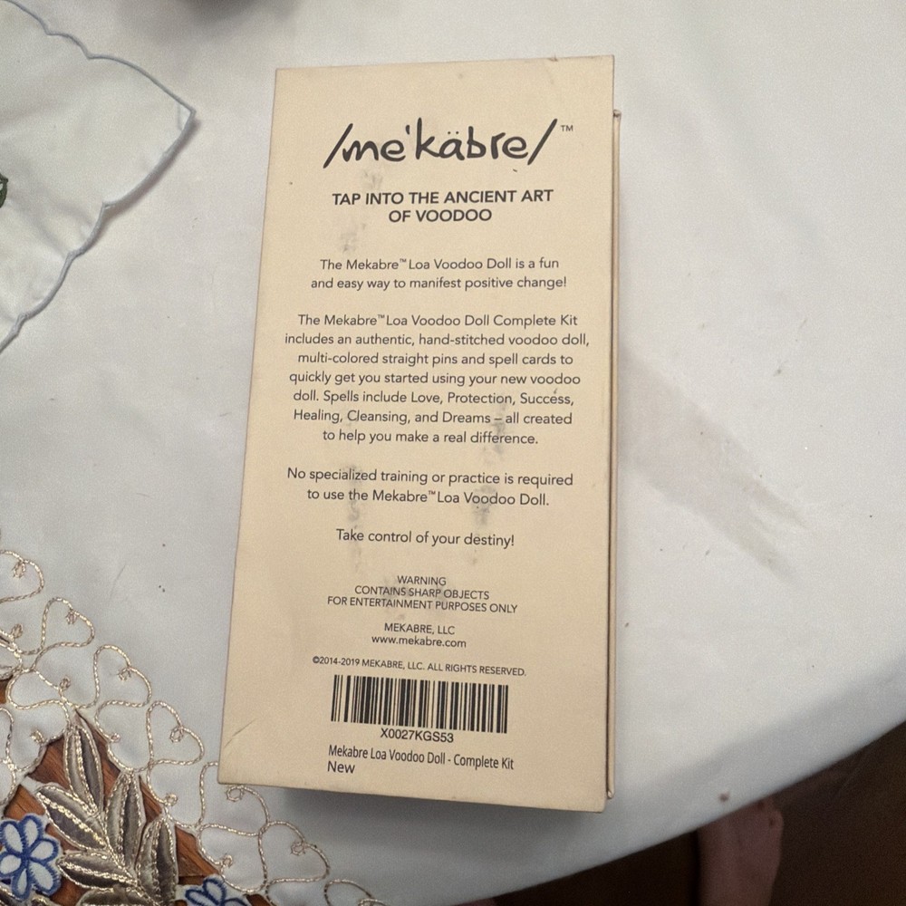 Me’kabre Voodoo Doll-Complete Set