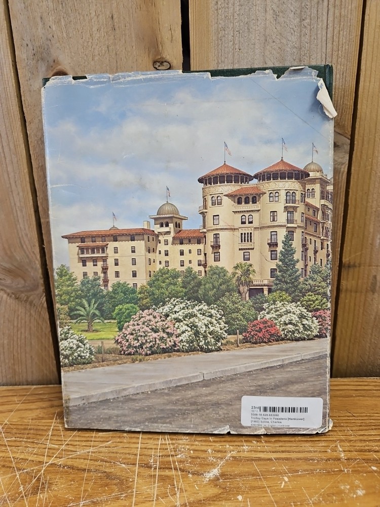 Trolley Days in Pasadena Charles Seims With Dustjacket