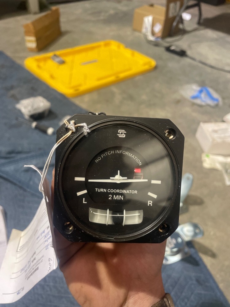 S-TEC Turn Coordinator 14 VDC PN: 6405-14L