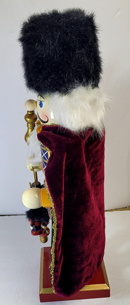 Vintage Nutcracker Christmas Red Green Small Nuts Hanging