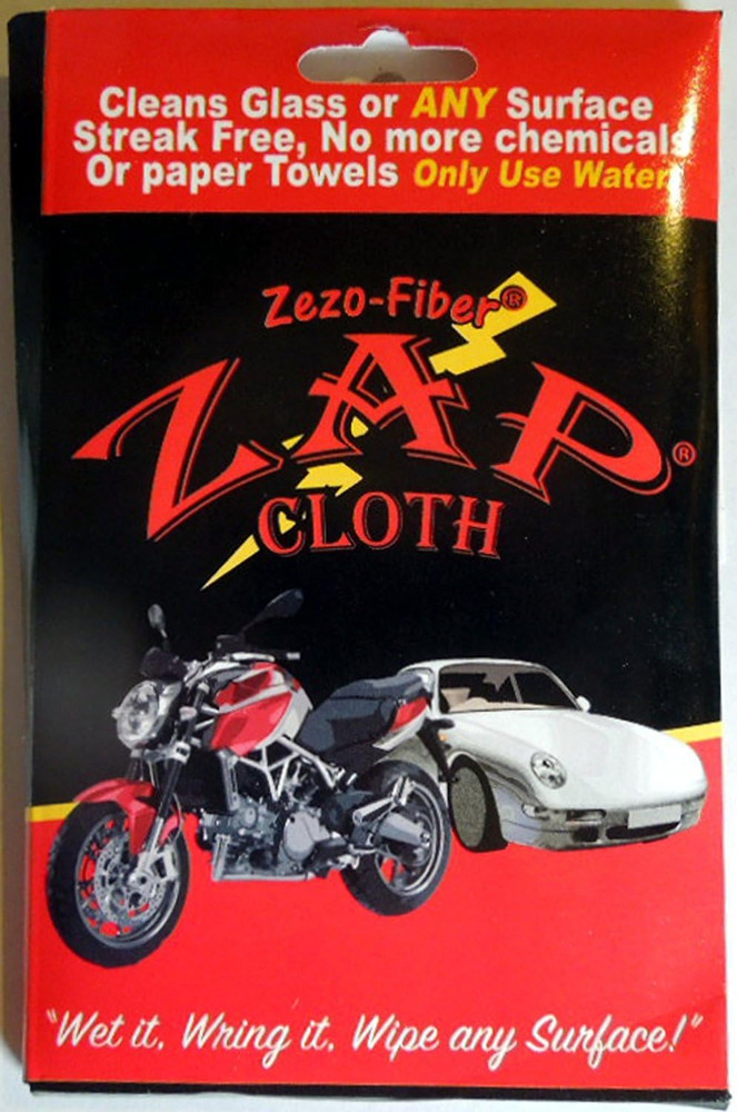 - Streak Free, Spot Free - 3 Cloths