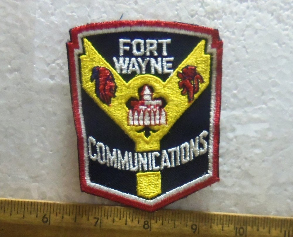 Fort Wayne Communications Embroidered Patch (NOS)