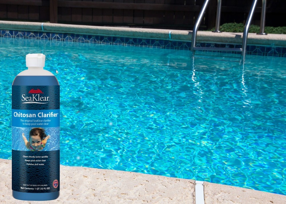 Seaklear 32 oz Natural Clarifier Swimming Pool Chemical - (Choose Quantity)