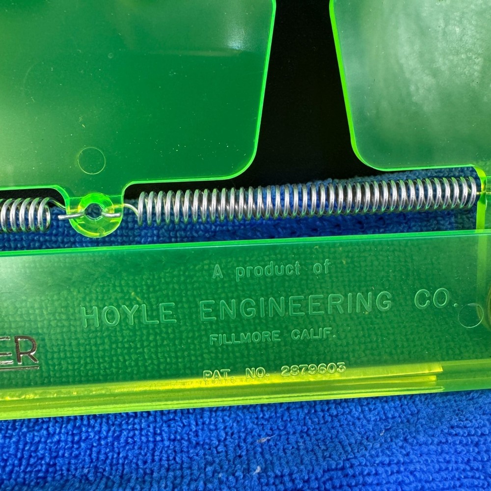 Vintage Hoyle Engineering Acu-Arc Ruler w/ Original Box Drafting Tool