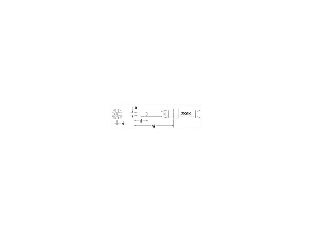 Hexacon J909X - J909X TIP HEXACON