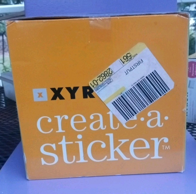 Xyron 250 Create A Sticker 2.5" Sticker Maker, Pre-owned
