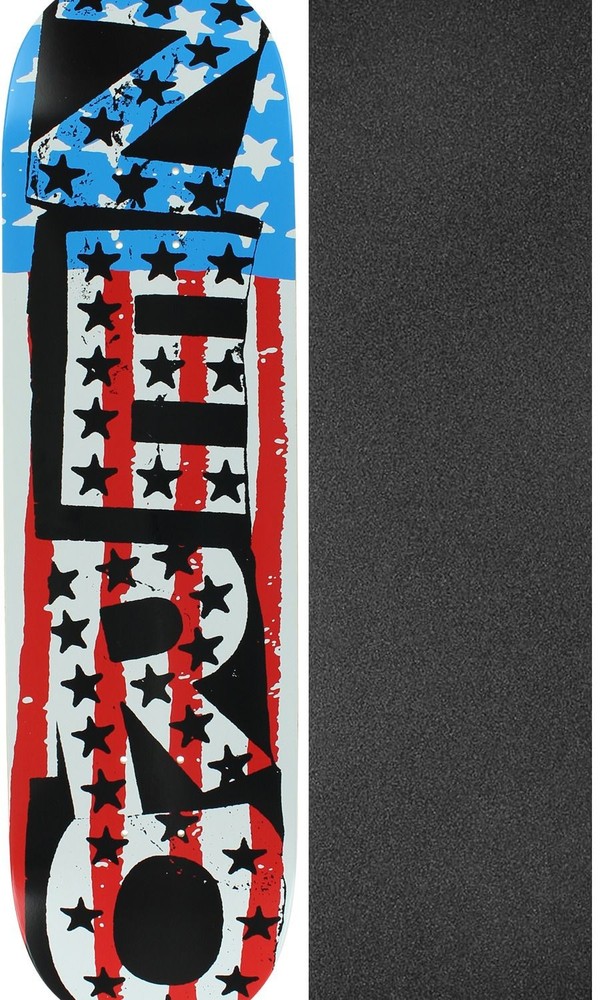 Zero Skateboards American Punk 8.5" Skateboard Deck + griptape