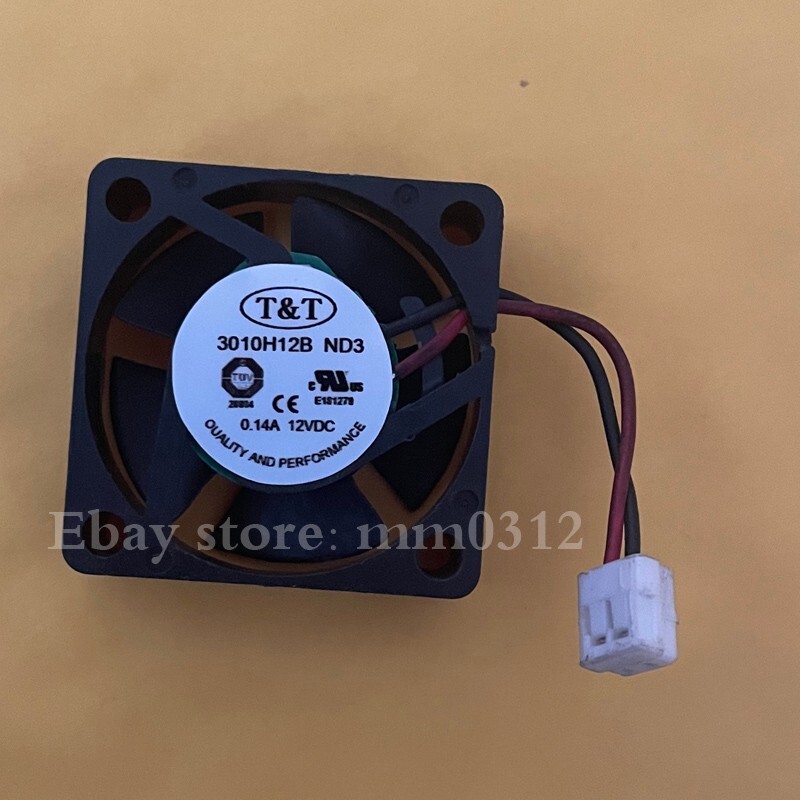 T$T 3010h12b nd3 12V 0.14A 3CM Quiet High Air Volume Cooling Fan