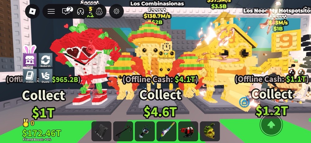 Selling rare brainrots $10 - $50