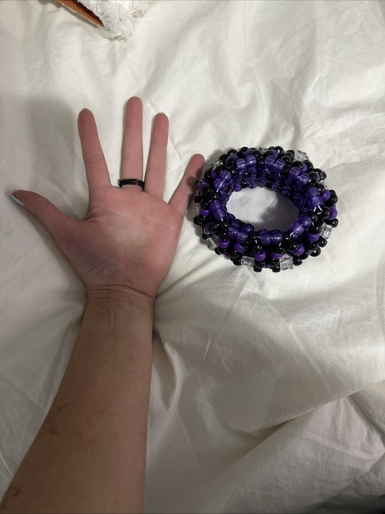 Handmade Large Kandi UFO Cuff