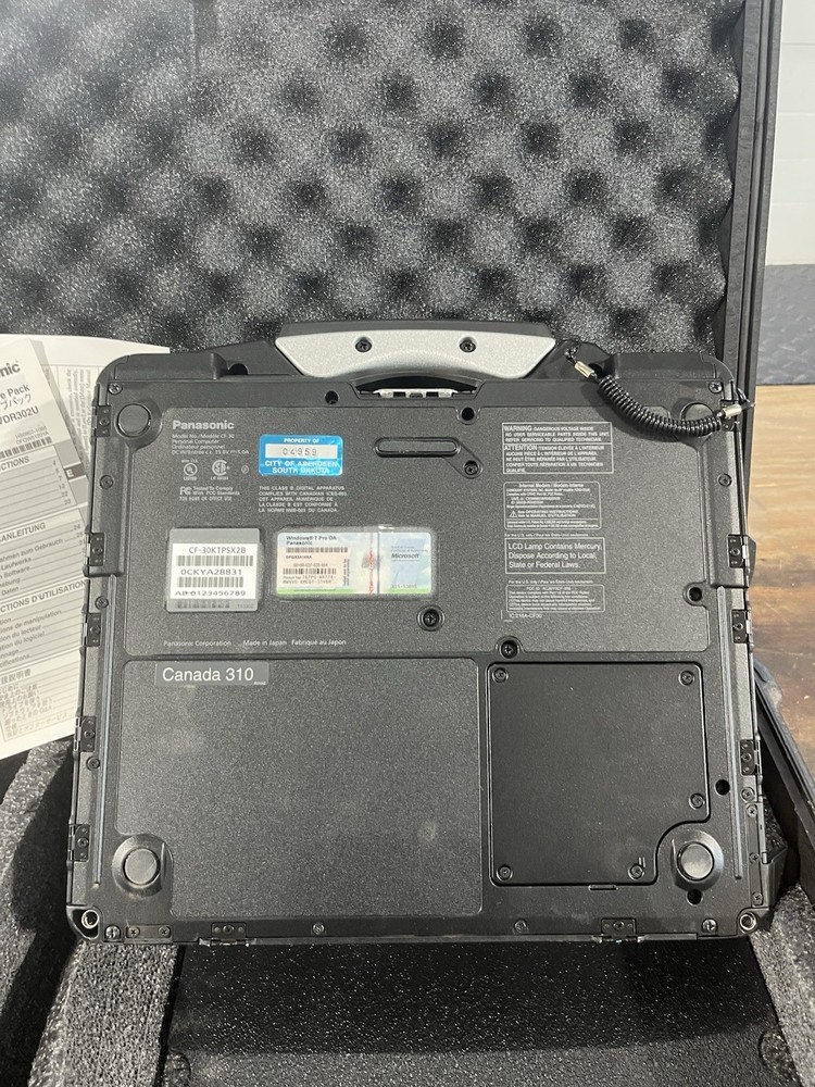 Badger Orion Meter Reading Profiling System Panasonic CF-30 Laird Technologies