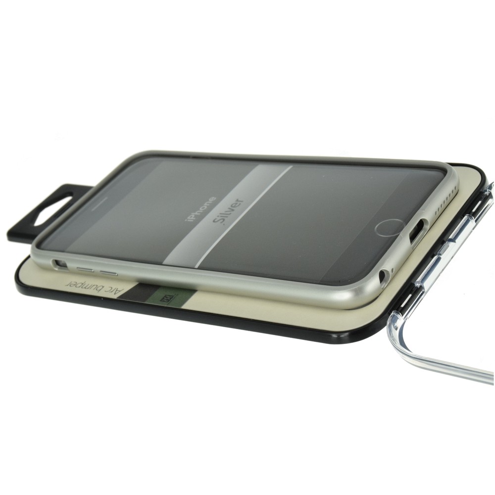 Power Support ARC Bumper Silver Resilient Protection for iPhone 6 Plus / 6s Plus