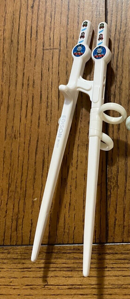 EDISON Thomas and Friends Training Chopsticks, Step 2, Left-Handed