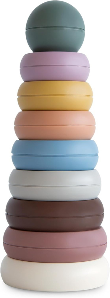 Stacking Rings Toy | Made in Denmark (Rustic)