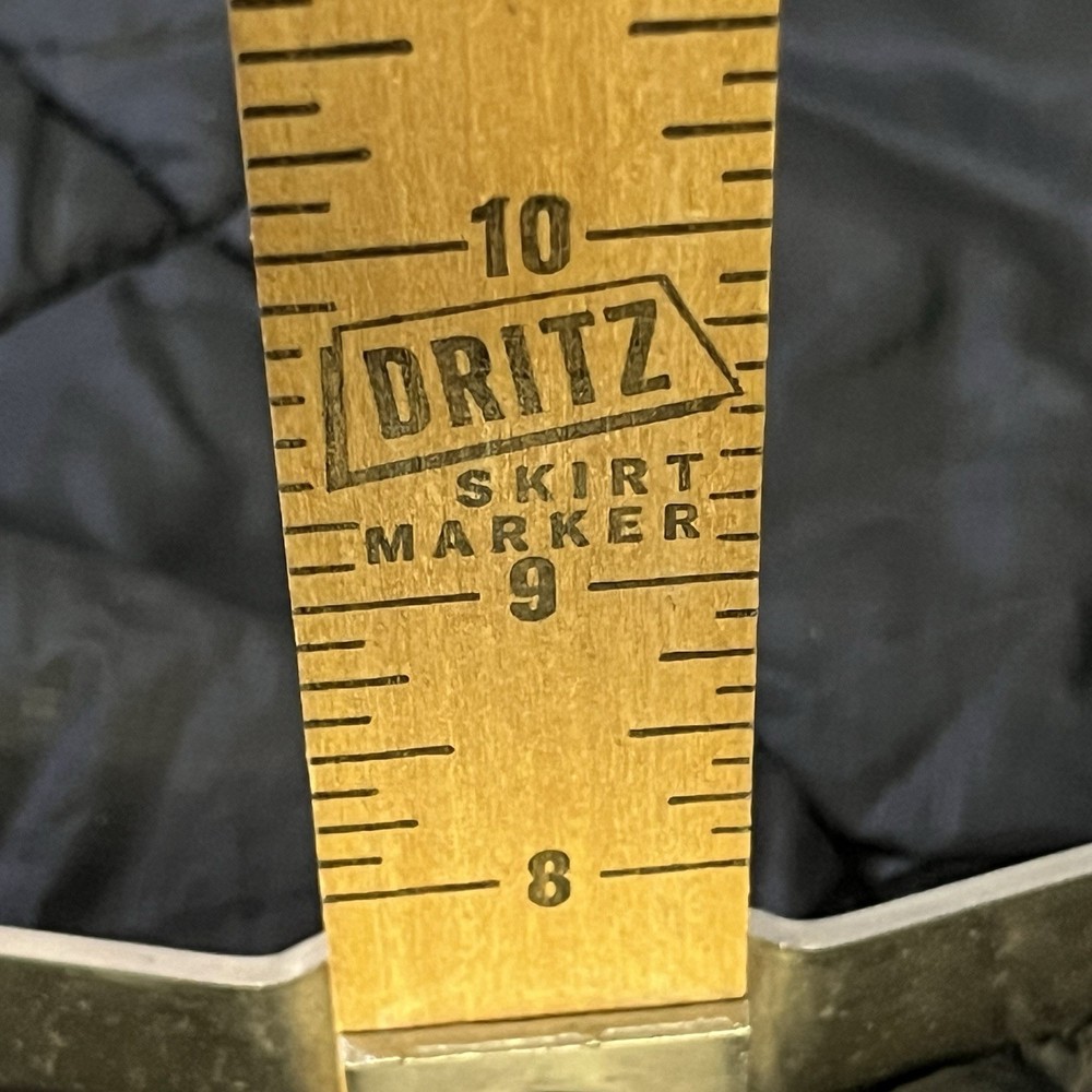 Dritz Vintage Sewing Skirt Marker Adjustable Alterations Ruler Tool