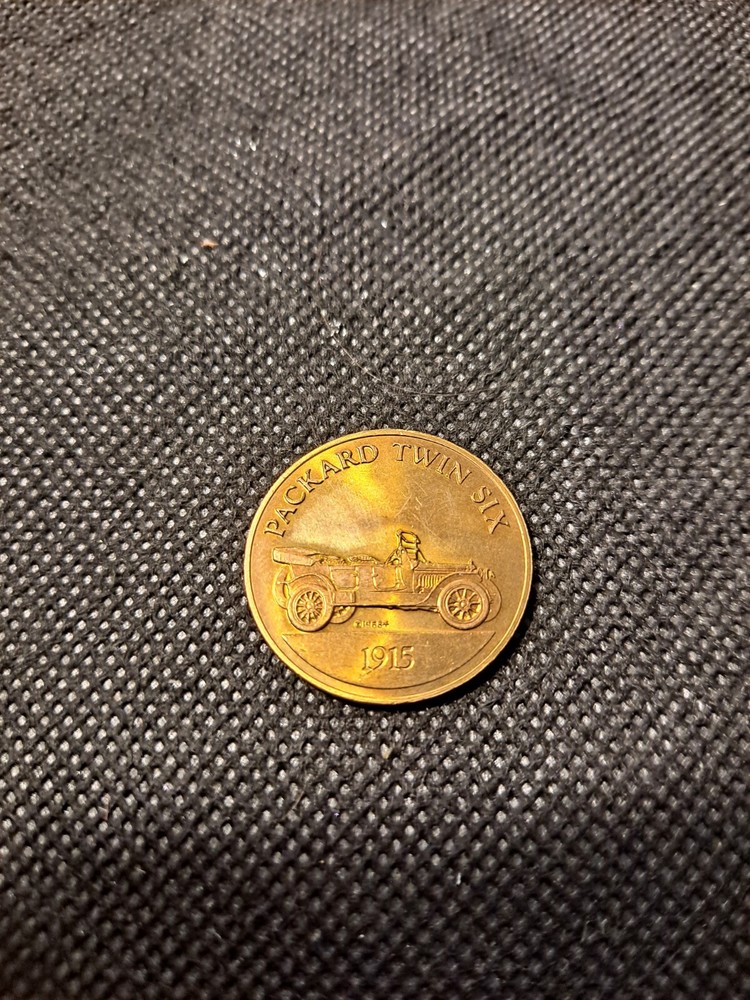 1915 PACKARD TWIN SIX CAR TOKEN!   e6314UXX