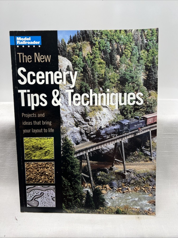 Kalmbach - #12243 - Model Railroader - Scenery Tips & Techniques - NOS
