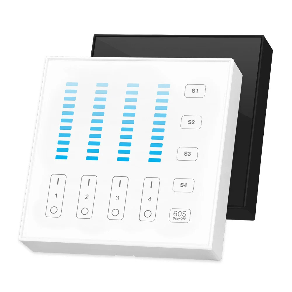 Miboxer 4-Zone Brightness Panel Remote White