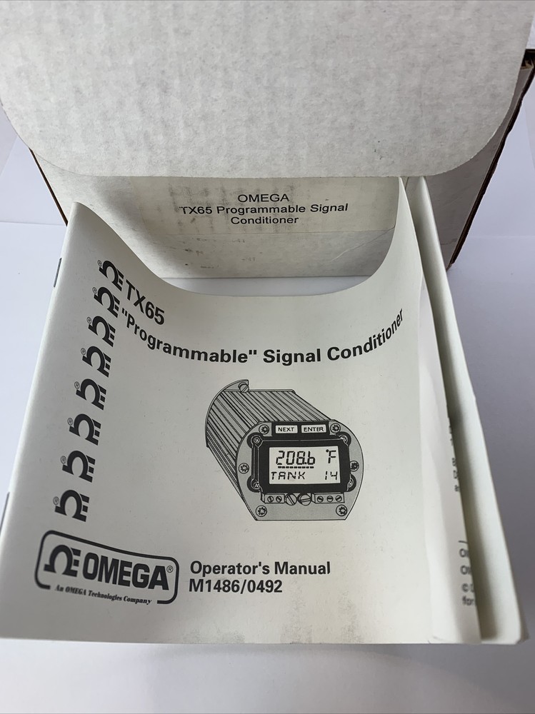 OMEGA TX65 - Programmable Signal Conditioner