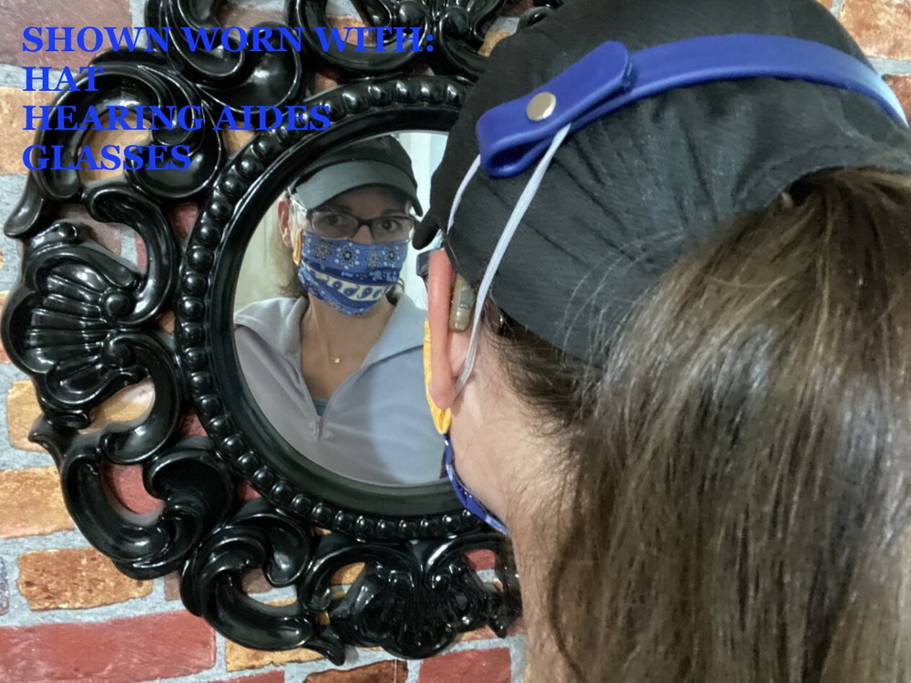 EASY CLEAN DISINFECT Waterproof Adjustable ESSENTIAL WORKER EAR SAVER STRAP