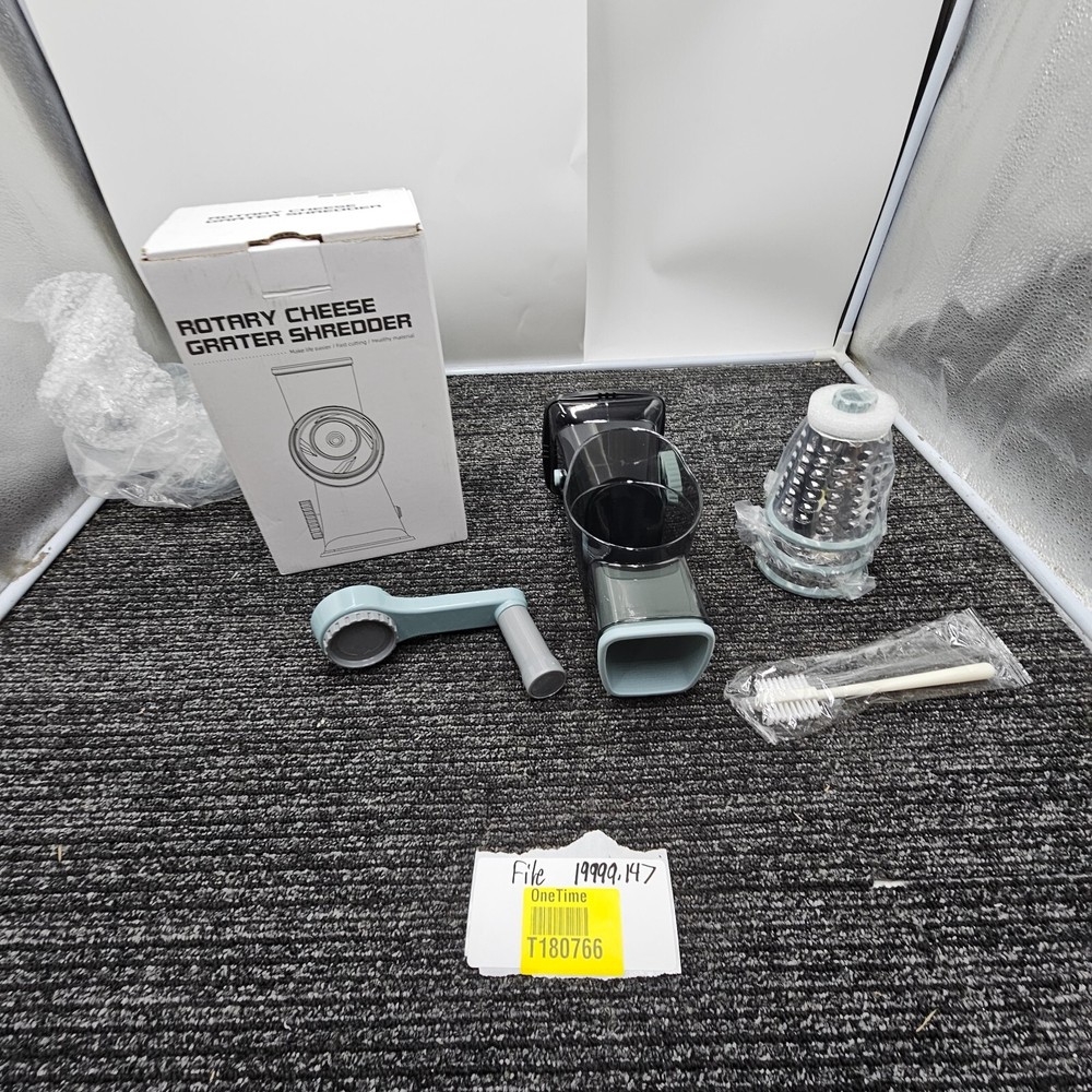 Rotary Cheese Grater Shredder Replaceable for Kitchen Potato, Fruit, Nuts