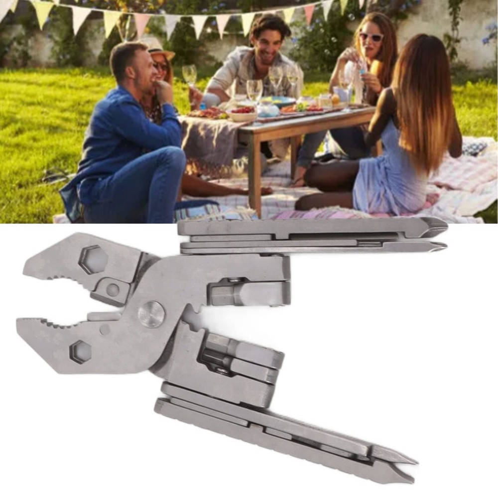Pocket Multitool, 420 Cast Steel Pocket Pliers, Convenient Folding Mini Multi...