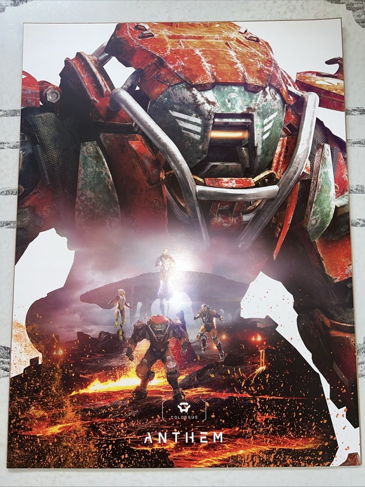 ANTHEM - Colossus Poster EA Play E3 2018 NEW