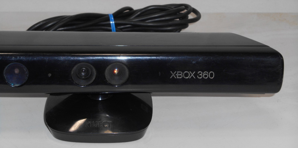 Microsoft Xbox 360 Kinect Connect Black Sensor Bar Camera Model 1414 Genuine OEM