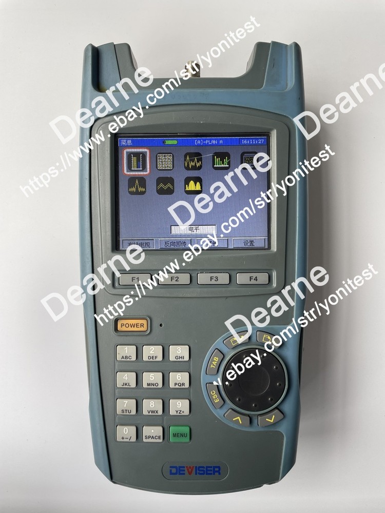 1 PCS Deviser DS2500C Digital TV QAM Analyzer DS 2500