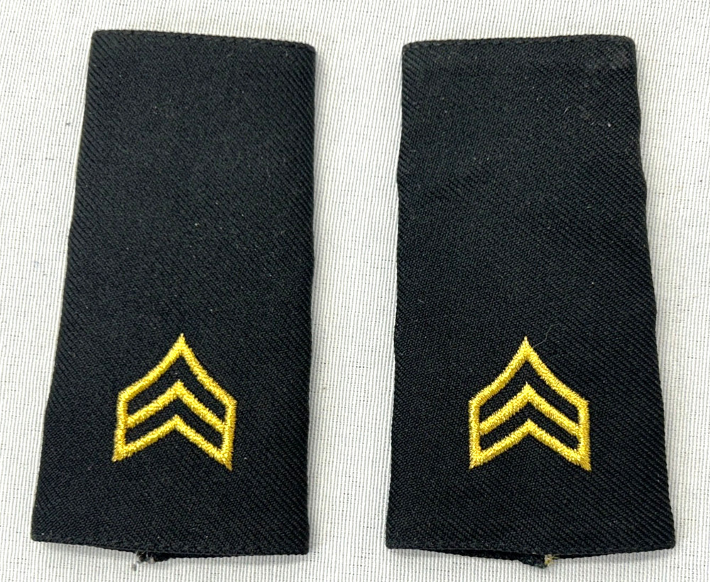 US Army Sergeant Soft Shoulder Boards