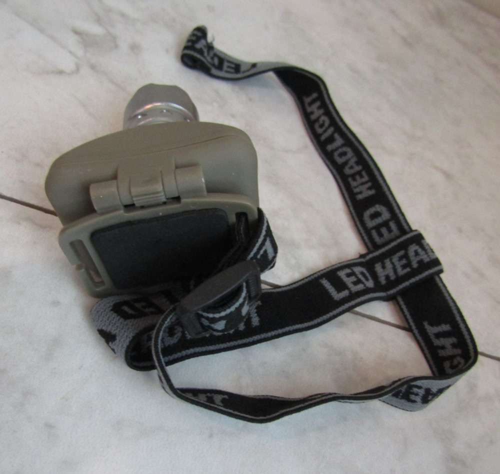 LED Headlight with Strap- Light Weight with 3 Modes Tested