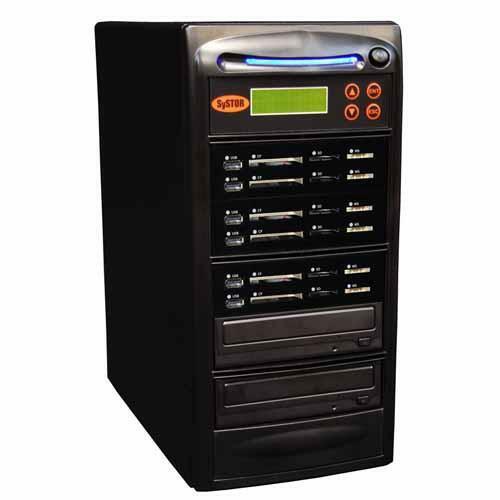 Systor 1:5 USB/SD/CF/MS Flash Memory Combo Card Duplicator - Blu-ray Disc Copier
