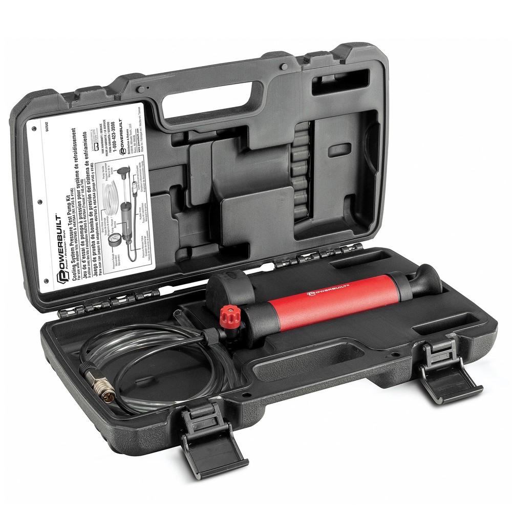 Powerbuilt Cooling System Pressure Test Pump Kit - 647642
