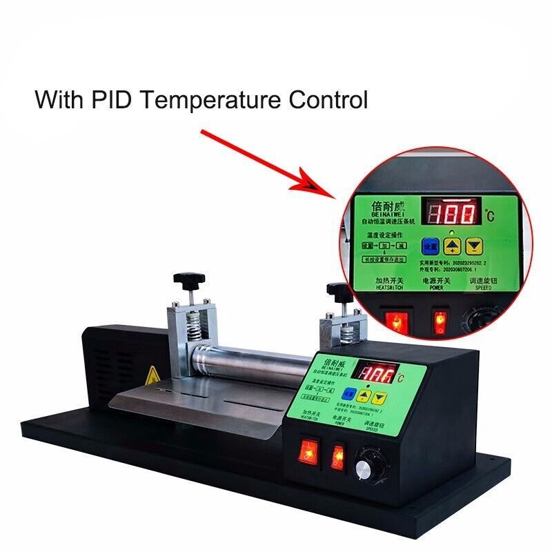 Electric heating edge banding machine, leather fold strip drawing press machine