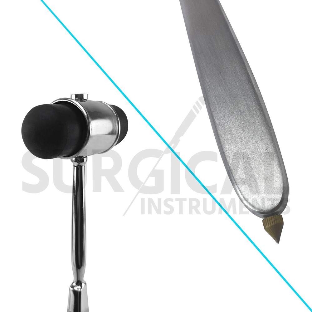 DEJERINE Percussion Hammer 9" with Needle Diagnostic Instruments