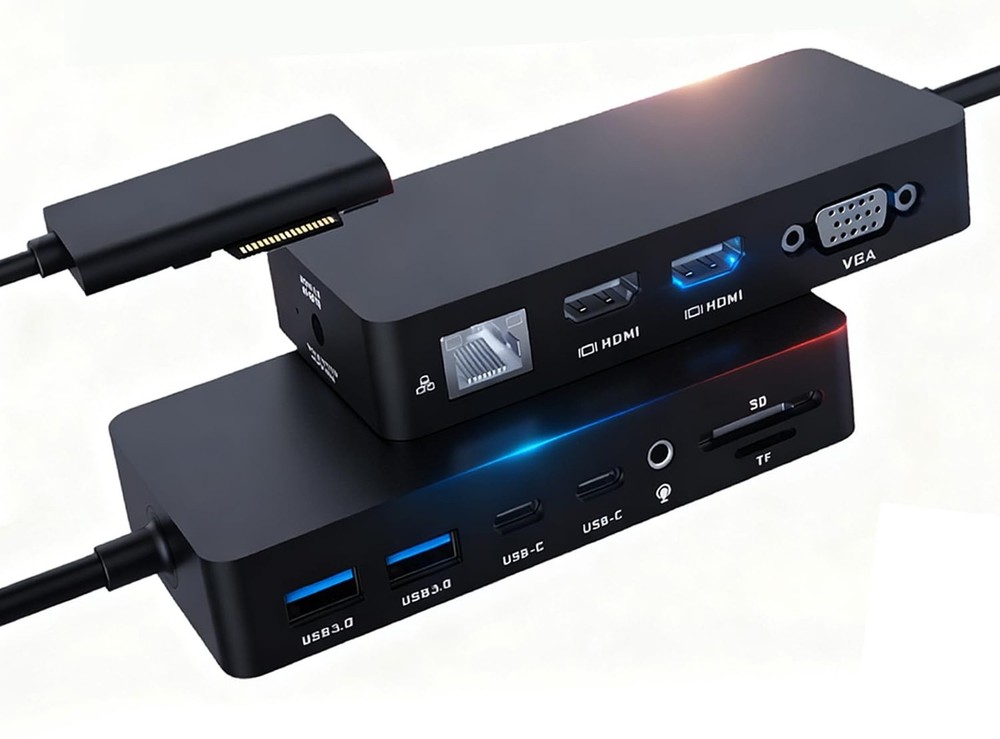 Surface Docking Stations - 2025 Surface Dock for Surface Pro 11/10/... Fast Ship