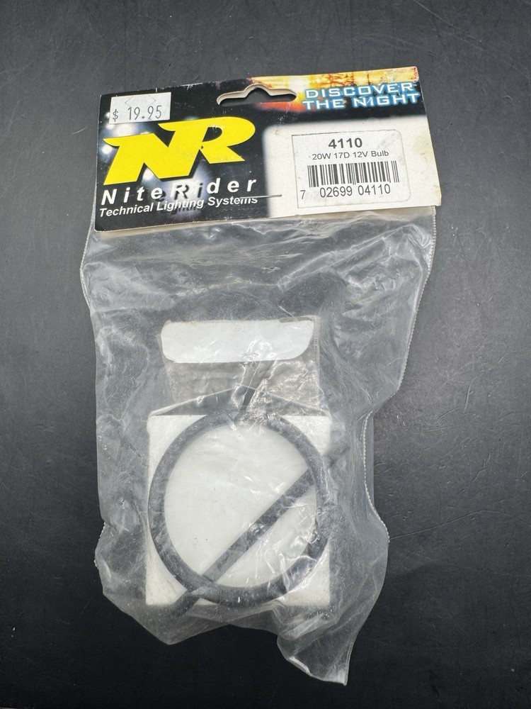 NiteRider 4110 20W 17D 12V Replacement Bulb NOS Technical Lighting Systems