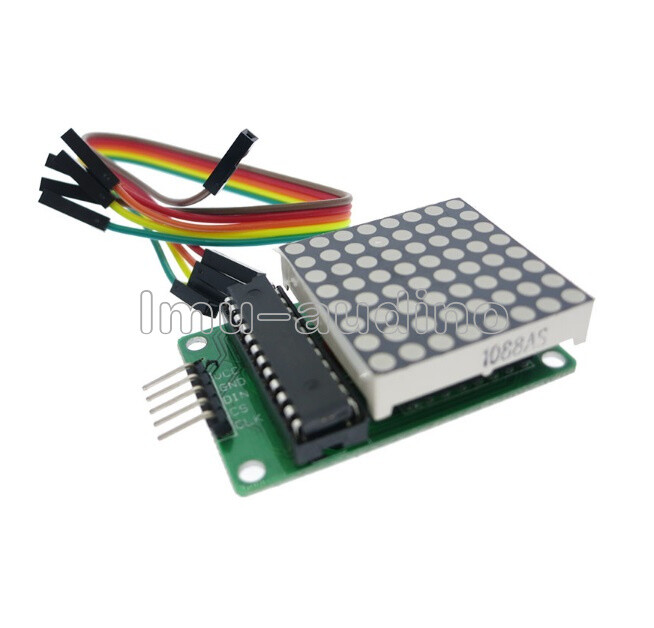 1PCS MAX7219 Dot led matrix Module MCU control LED Display modules for Arduino