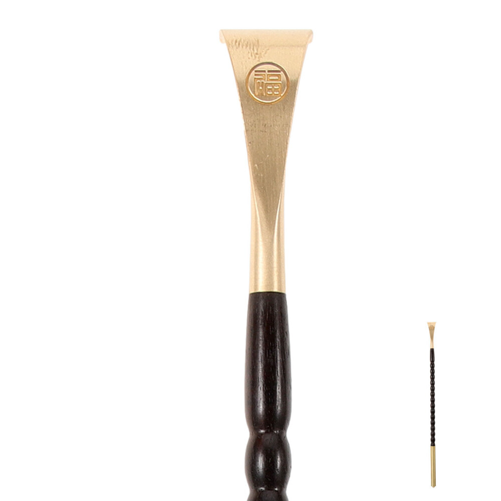 Copper Wooden Back Scratcher Elder Ergonomic Manual