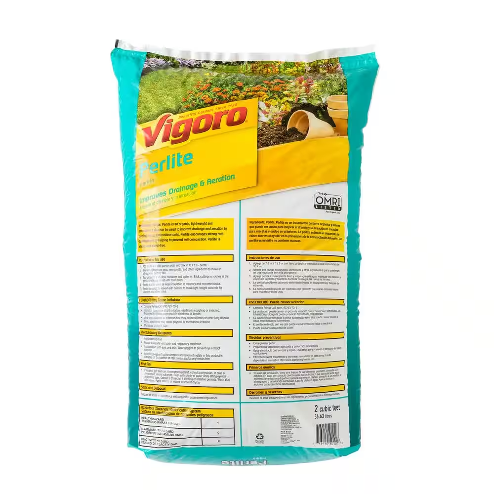 2 cu. ft. Organic Perlite Soil Amendment